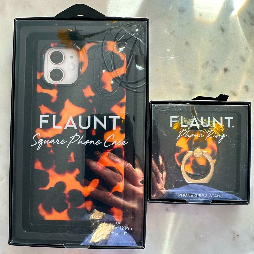 Flaunt square iphone case